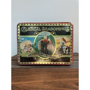 Vintage Celestial Seasonings Specialty Tea Tin